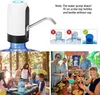 Waterpompen Draagbare waterflespomp Universele fles Elektrische waterdispenser met schakelaar en opladen via USB voor campingkeuken 230715