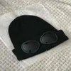 Bonnet Beanie Hat Cp Beaniecompany Beanie CP Goggle Style Black Double Google Hat Unisex Wi Beanie CP Hat Company