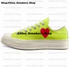 Sneakers Chucks Taylors All Star 70 Ox Shoes Storlek 5 11 Kvinnor Mens Casual US 5 Designer CDG Trainers Commes Des Garcons Play Running US5 Gray Midnight Blue Zapatillas