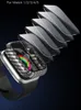 Защитный корпус Carbon для Apple Watch 41 мм 45 мм 49 мм 44 мм 40 мм 42 мм 38 мм крышки бампер iwatch серия 7 6 5 4 аксессуаров