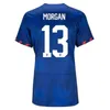 2023 PULISIC Usas Soccer Jerseys REYNA AARONSON WEAH ACOSTA Mckennie 23 24 Maillot De Futol FERREIRA DEST MORGAN Us A Football Shirt