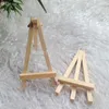 Whole-24Pcs Lot Mini Display Miniature Easel Wedding Table Number Place Name Card Stand 12 7cm281f