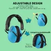 Outros Brinquedos Kid Ear Protection Baby Noise Earmuffs Redução de Ruído Ear Defenders earmuff para crianças Ajustável nrr 25db Safety 230715