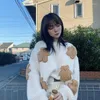 Kadın Sweaters Deeptown Harajuku Sweater Kadın Japon Kawaii Örme Kadın Jumper Kore Moda Örgü Sevimli Tiki Külkü