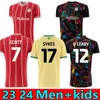 2023 2024 Bristol City camisas de futebol em casa The Robins PATERSON WELLS SEMENYO MARTIN WEIMANN 23/24 Homens Crianças Kits maillot de futebol terceiras camisas