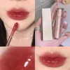 Brillant à lèvres 1pc miroir d'eau glaçure gelée brillant Transparent Tube hydratant longue durée Sexy lèvres maquillage liquide rouge à lèvres