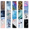 För Huawei Honor 7x Case Soft TPU Silicon Back Phone Cover på 7x Coque Bumper Fundas Marble Snow Flake Winter Christmas