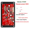 Players Module 12v 2*80 Amplifier Bass Mp3 Player Decoder Board Bluetooth5.0 Car Fm Radio Module Support Fm Tf Usb Aux with Alarm Clock