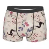 Underpants Custom Greyhound 개 속옷 남성 숨을 쉴 수있는 영어 모임 Shighthound Whippet Boxer Briefs 반바지 남성을위한 부드러운 팬티