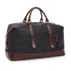 Duffel Bags Original Canvas Leather Men Travel Bags Carry on Luggage Bags Men Duffel Bags Travel Tote Large Weekend Bag Overnight 230715