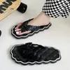 Slippers Flip-flops Cute Bow Design Women Slides Platform Summer Leisure Women Slippers Outdoor Soft Bathroom Woman Shoes 230715