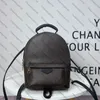 PALM Springs Mini-Rucksack für Damen, bedruckte Lederhandtasche, verstellbarer Riemen, modische Pendlertasche M44873