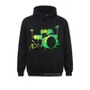 Herren Hoodies Cool Drum Kit Percussion Retro Schlagzeuger Pullover Geschenk Thanksgiving Day Männer Sweatshirts Fitness 2023 Mode