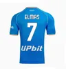 23 24ナポリサッカージャージーマグリアナポリZielinski Anguissa Olivera KvaratskheliaキッズサッカーシャツOSIMHEN FABIAN LOZANO SSC NAPOLI MAILLOTS DE FOOT