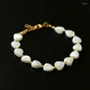 Strand KKBEAD Natural Deep Sea Shell Vinatge Bracciali da donna Gioielli a cuore Accessori per gioielli vintage Pulseras