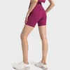 Shorts de yoga côtelés pour femmes Tenues de yoga Leggings de luxe pantalons de sport pour femmes de couleur unie Shorts de fitness taille haute pour le levage des hanches VELAFEEL