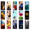 För Honor 20e Case 6.21 Inch Silicon Soft TPU Back Phone Cover Huawei Honor 20e Coque Etui Stötfångare Full Protection Påsar