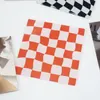Mats Pads Cup Coaster Placemats for Cups Checkerboard Dinner Mat Nordic Home P Ography Props and Mug 230715