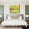 Arte impressionista em tela Pôr do sol Nebuloso Pourville Claude Monet Pintura Feito à mão Reprodução a óleo Moderna decoração de quarto de hotel