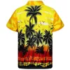 T-shirts pour hommes Summer Fashion 3d Shirts Oversized Beach men s Shirt Short Sleeve Coconut Tree Print Hawaiian tops Vêtements Camiseta 230715