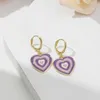 أقراط Dangle 2023 Fashion متعددة الطبقات Love Heart for Women Y2K Design Simple Design Notelful Mongel Trend Trend Party Jewelry