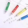 Pens 24pcs Novelty Cute Syringe Pen Peculiar Shape Lovely Stationery Ballpoint Pen Automatic Refillable Ballpen Bullet