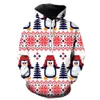 Heren Hoodies Sweatshirts Kerstman Met Capuchon Jassen Kerstboom Lange mouw Pullover Modieus Grappig Informeel 3D Geprint Tieners Tops Cool 230715