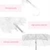 Umbrellas Dance Parasol Valentines Day Umbrella White Ornament Kid Mini Party Baby Sun Shade