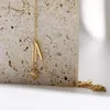 Anhänger Halsketten Stern Halskette Für Frauen Männer Ästhetische Gold Farbe Edelstahl Mode Schmuck (GN376)