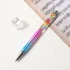 Laser Engraving Logo Rotating Metal Ballpoint Pen Notes Into Oil Wedding Gift School Supplies Teacher Student Souvenirs