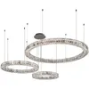 Ljuskronor lyxig LED Crystal Chandelier K9 Gold Chrome Lighting Living Room Clear Lustres fixturer