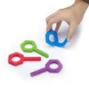 Zęby dla dzieci Kluczowy kształt chwyć glada żywności silikonowe zabawki dla maluchów doustne trening motoryczny