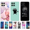 For Honor X8 Case Back Cover HonorX8 X 8 Transparent Phone Protective Bag Tpu Soft Silicone Bumper