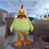 2019 High quality Big Proud yellow chicken Fancy Dress Cartoon Adult Animal Mascot Costume 310L