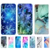 Dla Huawei P20 Lite 5.84 "Etui dla Huawei P20 Pro Pro Silicon Soft TPU Cover telefon Huawei Marble Snow Snow Zimowe Boże Narodzenie