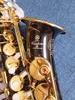 Nowy czarny saksofon saksofonowy Yas-82z Japonia marka Alto Saxofone ellat instrument muzyczny profesjonalny Sax z obudową