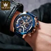 Designer horloge heren herenhorloge van hoge kwaliteit 52 mm quartz horloge dames uurwerk horloges Grote wijzerplaat quartz multifunctioneel horloge Sport montre tank met doos 9915