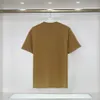 ＃1デザイナーTシャツカジュアルMMS Tシャツモノグラムプリント半袖トップ