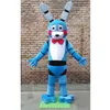 2018 Factory Ive Nights på Freddy's Fnaf Blue Bonnie Dog Mascot Costume Fancy Party Dress Halloween Costumes261a