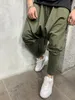 Pantaloni da uomo Abbigliamento da uomo Pantaloni di tendenza hip-hop Pantaloni europei americani larghi tinta unita Piedi Street Sports Casual Harem 230715