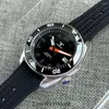 Wristwatches Tandorio Diver Automatic Watch For Men NH35 Sapphire Crystal Luminous Black Dial Auto Date 200m Waterproof 42.5mm Ceramic Bezel