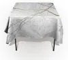 Tableau de table gris gris Symbole sauvage en marbre motif de nappes de nappe pour la cuisine de cuisine