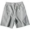 Herr shorts non stock svett sommar sportkläder fritid hem komfort svettbyxor