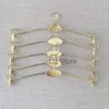 Rose Gold Non-slip Underwear Hanger Creative Metal Underpants Hangers Clothing Store Exquisite Underpants Bra Showing Stand TH0949