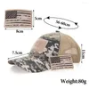 Berets Flap Cap Trucker Hat Hiking Army Tactical Protection Neck Face Peaked American Flag Baseball Fishing