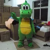 2018 Rabatt Factory Yoshi Dinosaur Mascot Costume Adult Size Green Dinosaur Cartoon Costume Fancy Dress248a