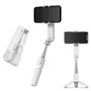 Stabilisateur de cardan à rotation à 360 degrés à distance sans fil pour téléphone portable L09 Mini Selfie Stick pliable avec lumière LED