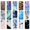 Für iPhone 11 Fall Silikon Weiche TPU Zurück Telefon Abdeckung Für Pro Max ElEvEn Etui Stoßstange Marmor Schneeflocke Winter Weihnachten