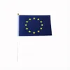 A bandeira da União Europeia 14 x 21 cm banner tamanho pequeno 100 P C S LOT277U