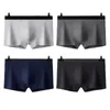 Mutande 1 ~ 3Pcs Biancheria intima da uomo di marca Grafene Stripped Print Mutande Cotton Men Boxer Shorts Mutandine maschili elastiche assorbenti di umidità 230715